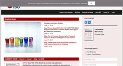 Desktop Screenshot of instrumentbusinessoutlook.com